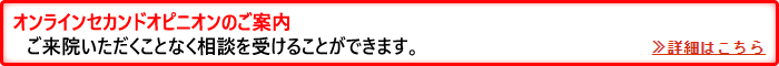 オンラインセカンドオピニオンのご案内